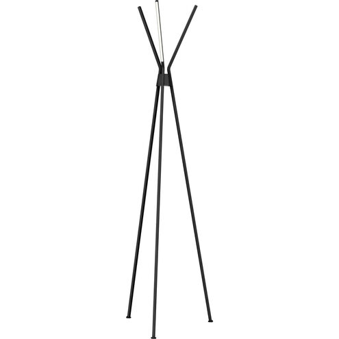 Stellar Floor 64.13 inch 14.00 watt Black Floor Lamp Portable Light, Indoor