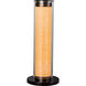 Diamante 20 inch 12.00 watt Deep Taupe Table Lamp Portable Light