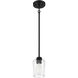 Shayna 1 Light 5.13 inch Flat Black Mini Pendant Ceiling Light