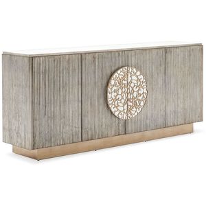 Moon Shadow 94.25 X 20 inch Credenza, 4 Door