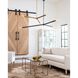 Talon 3 Light 51.25 inch Oil Rubbed Bronze Chandelier Ceiling Light