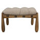 Dante 20 inch Clear Coat Satin Stool