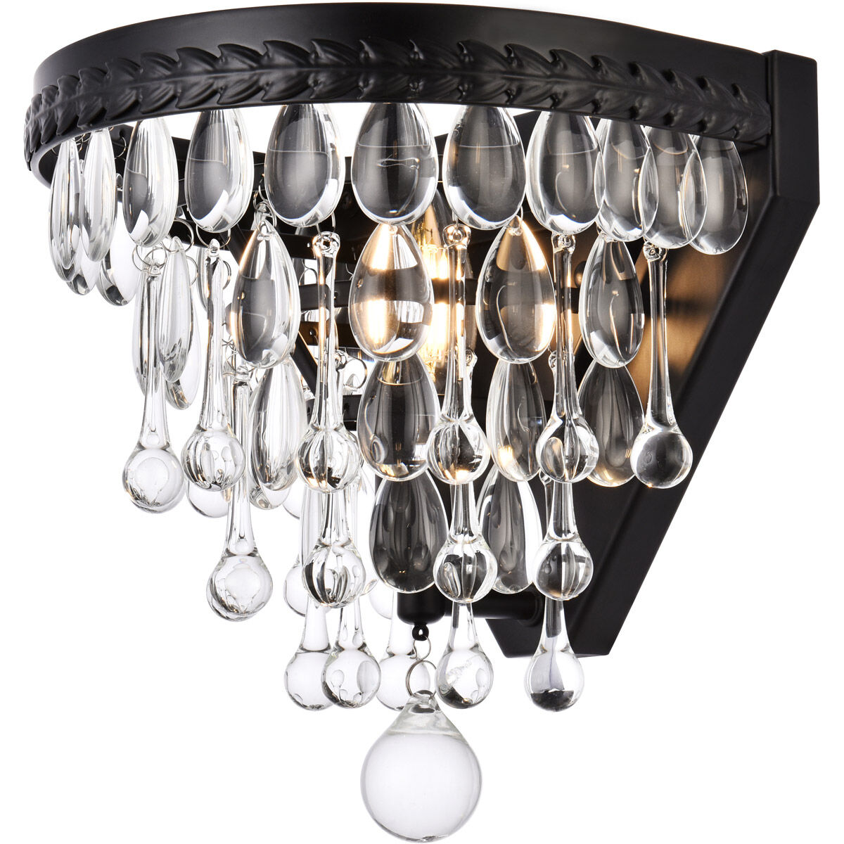 Nordic 1 Light 7.5 inch Black Wall Sconce Wall Light