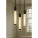 Bari 3 Light 18 inch Black Multi Pendant Ceiling Light
