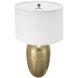Anita 25.7 inch 40.00 watt Gold/White Table Lamp Portable Light