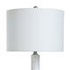 Apilado 31.75 inch 150.00 watt White Marbled Table Lamp Portable Light