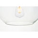 Baxter 1 Light 8 inch Brass Pendant Ceiling Light