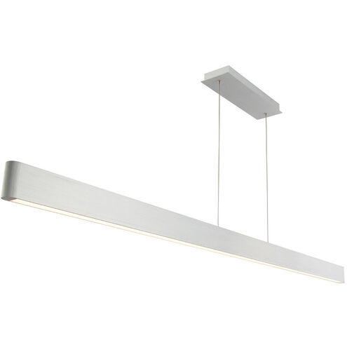 Volo LED 1.5 inch Brushed Aluminum Pendant Ceiling Light, dweLED