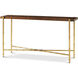 Kesden 60 X 16 inch Pyramid Brown Console Table