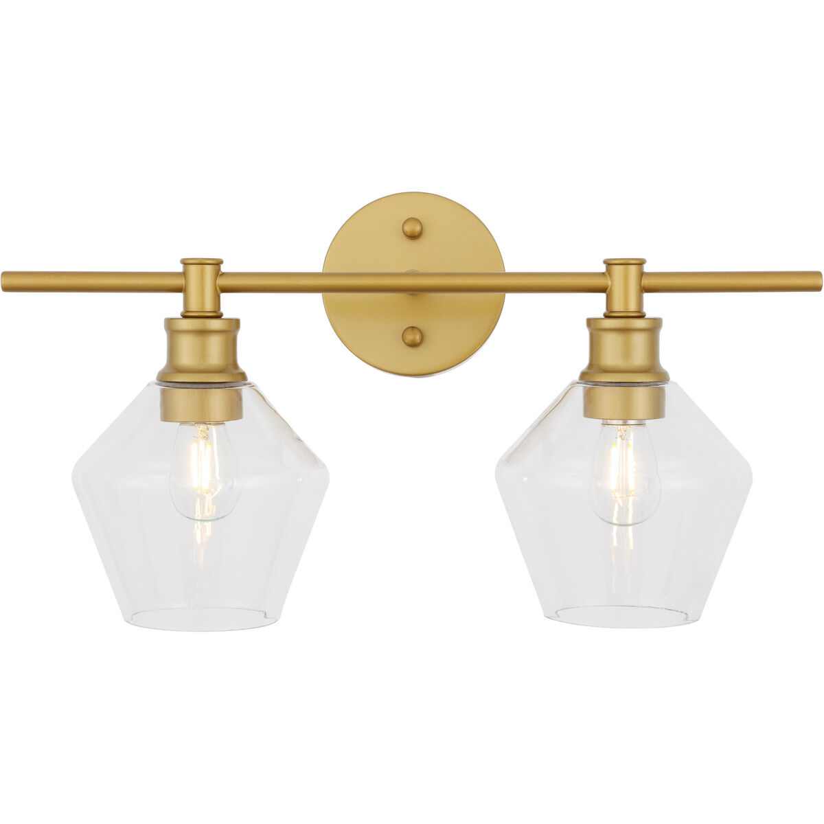 Rochester 2 Light 19 inch Brass Wall sconce Wall Light
