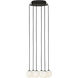 Sean Lavin Orbet LED 10.7 inch Nightshade Black Chandelier Ceiling Light