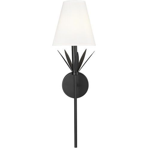 Primrose Indoor Wall Sconce Wall Light in Matte Black