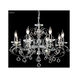 Regalia 8 Light 26 inch Silver Crystal Chandelier Ceiling Light