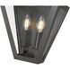 Montalcino Wall Sconce Wall Light in Iron Ore