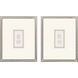 Figurative Collection Beige Framed Art