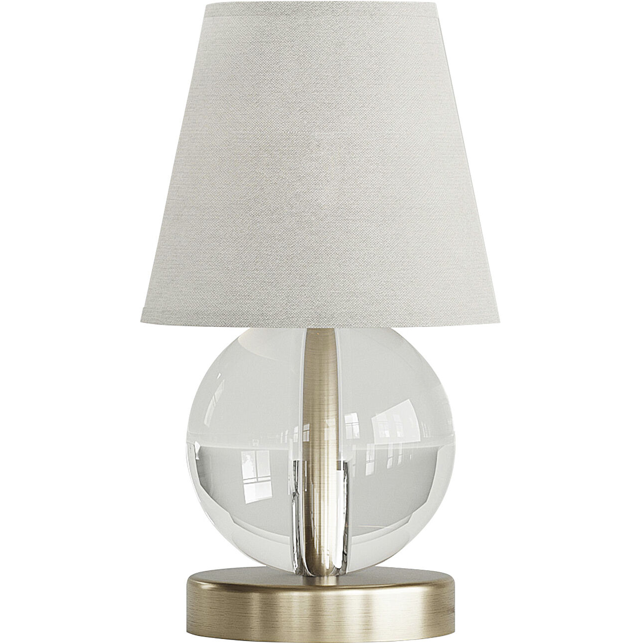 Mona & Lisa 11.25 inch 5 watt Antique Bronze Table Lamp Portable Light