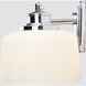 Soho 3 Light 25 inch Polished Chrome Vanity Light Wall Light