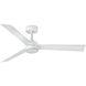 Speck 52 inch Matte White Smart Fan