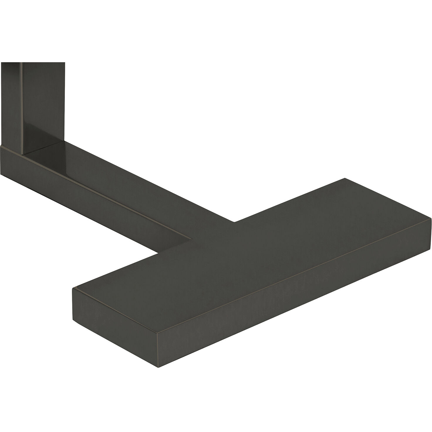 Doughnut 53.25 inch 100.00 watt Deep Patina Bronze Floor Lamp Portable Light in Smoke Gray