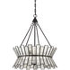 Chapelle 6 Light 24 inch English Bronze Chandelier Ceiling Light