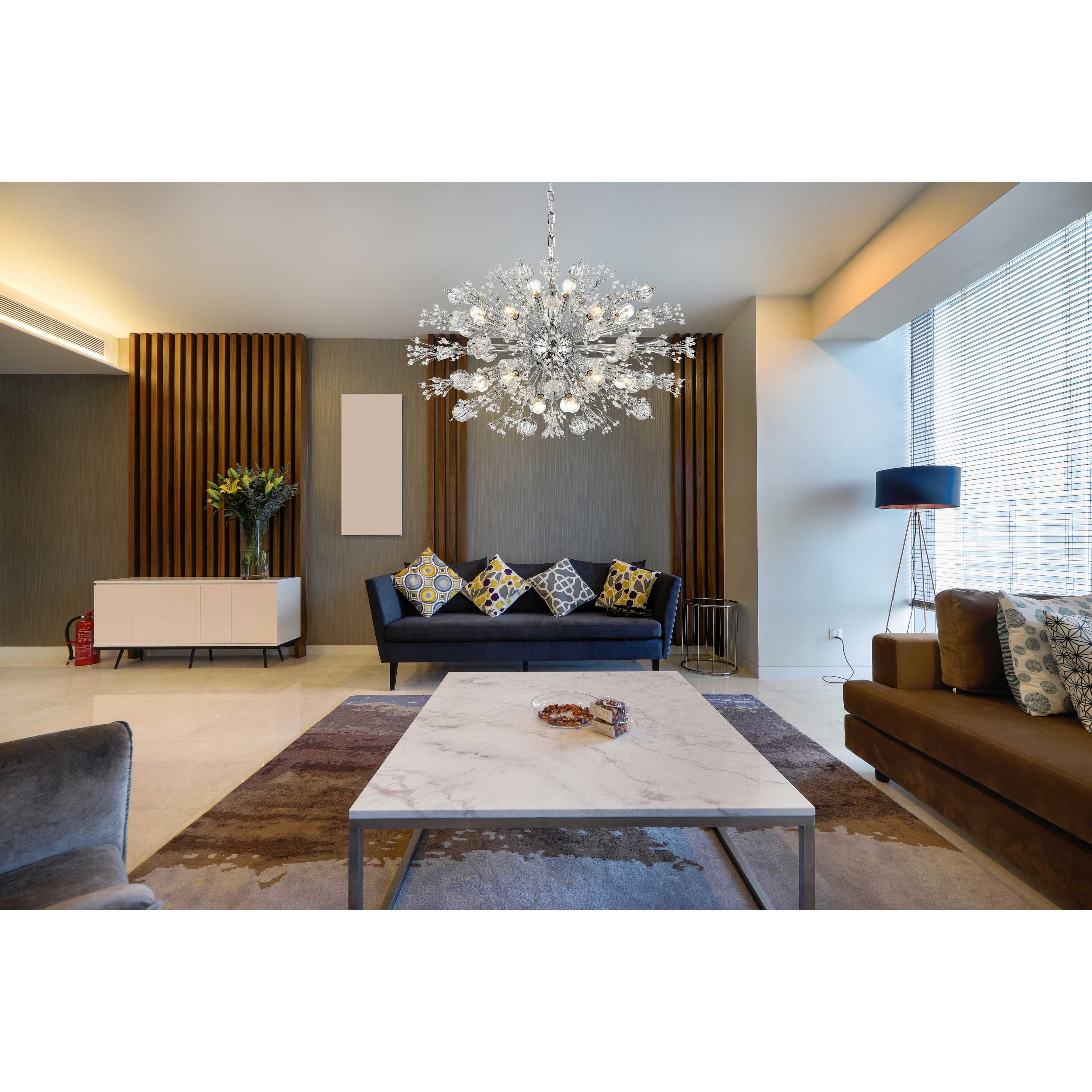 Vera 24 Light 23 inch Chrome Pendant Ceiling Light