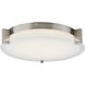 Matrix LED 11.8 inch Brushed Nickel Flush Mount Ceiling Light