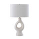 Fenimore 27 inch 9 watt White Table Lamp Portable Light