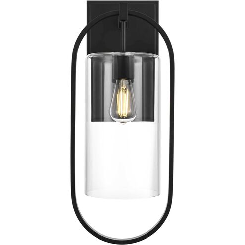 Jaxson 1 Light 24 inch Black Outdoor Wall Sconce