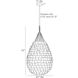 Ferndale 1 Light 20 inch Eucalyptus Stain and Dark Eucalyptus Stain with Antique Brass Pendant Ceiling Light