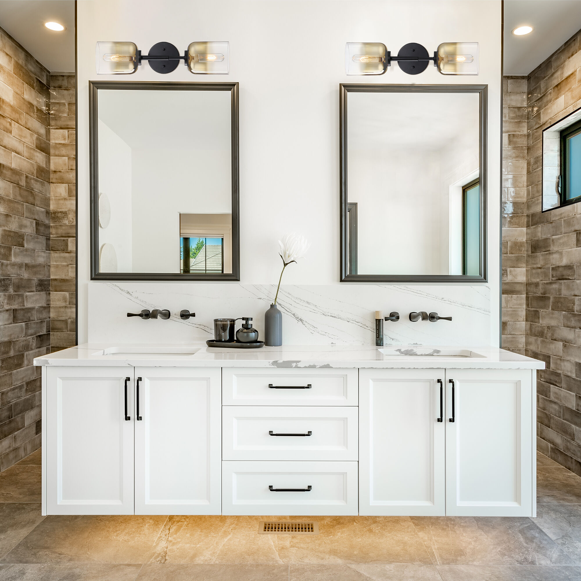 Gatsby 2 Light 5.25 inch Matte Black Wall Sconce Wall Light