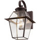 Westover 1 Light 13 inch Bronze Outdoor Wall Lantern