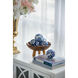 Aline Blue and White Decorative Accent