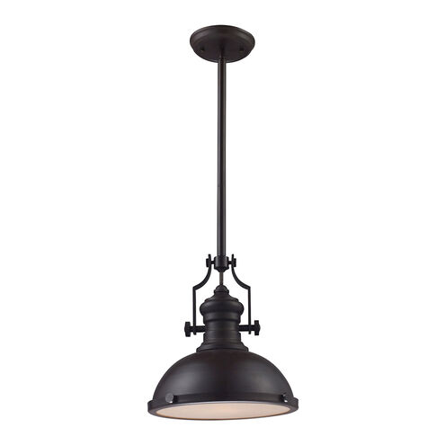 Sabrina 1 Light 13 inch Oiled Bronze Pendant Ceiling Light