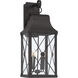 De Luz 4 Light 32 inch Oil Rubbed Bronze/Gold Outdoor Wall Mount, The Great Outdoors