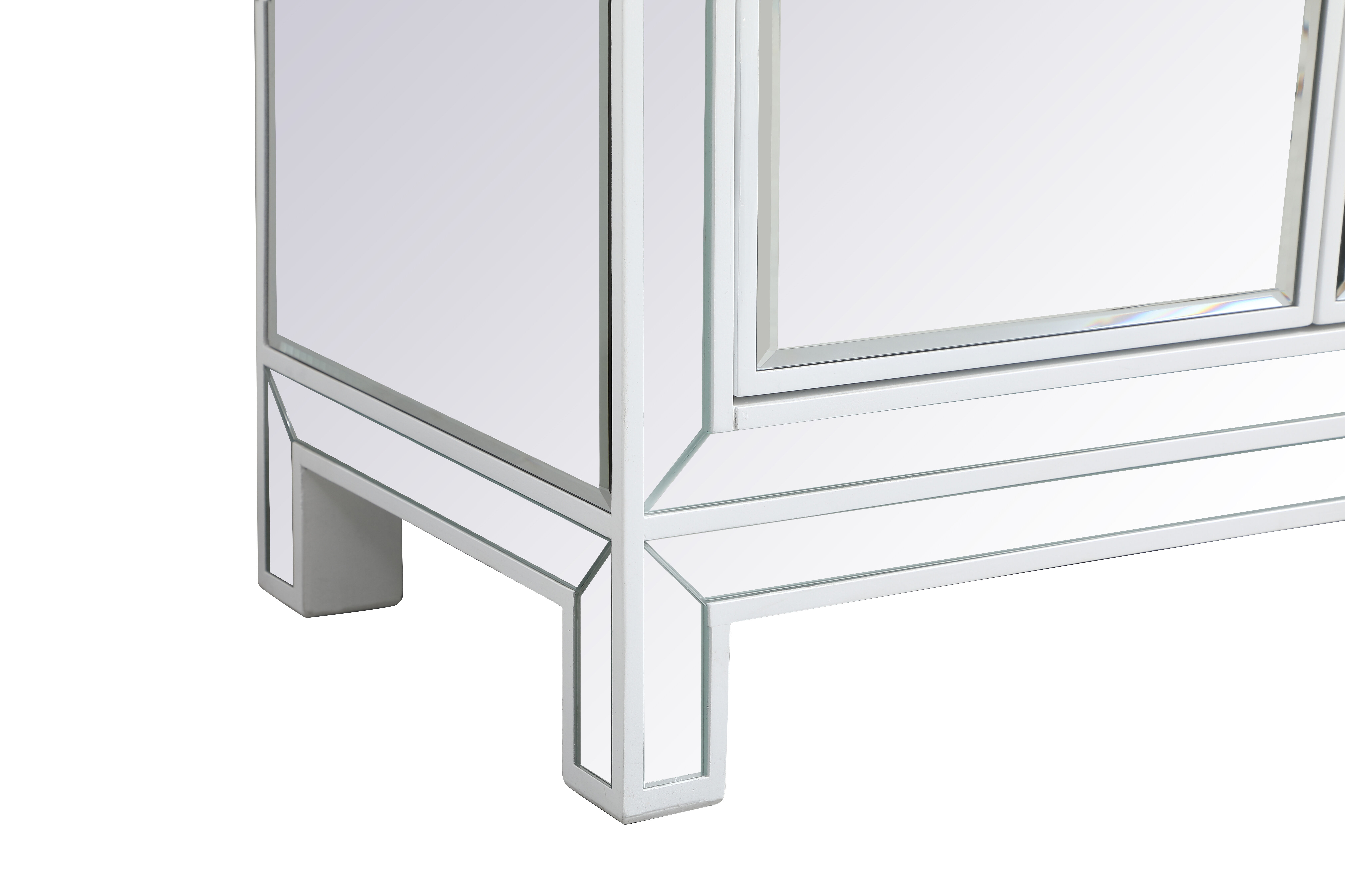Reflexion White Cabinet