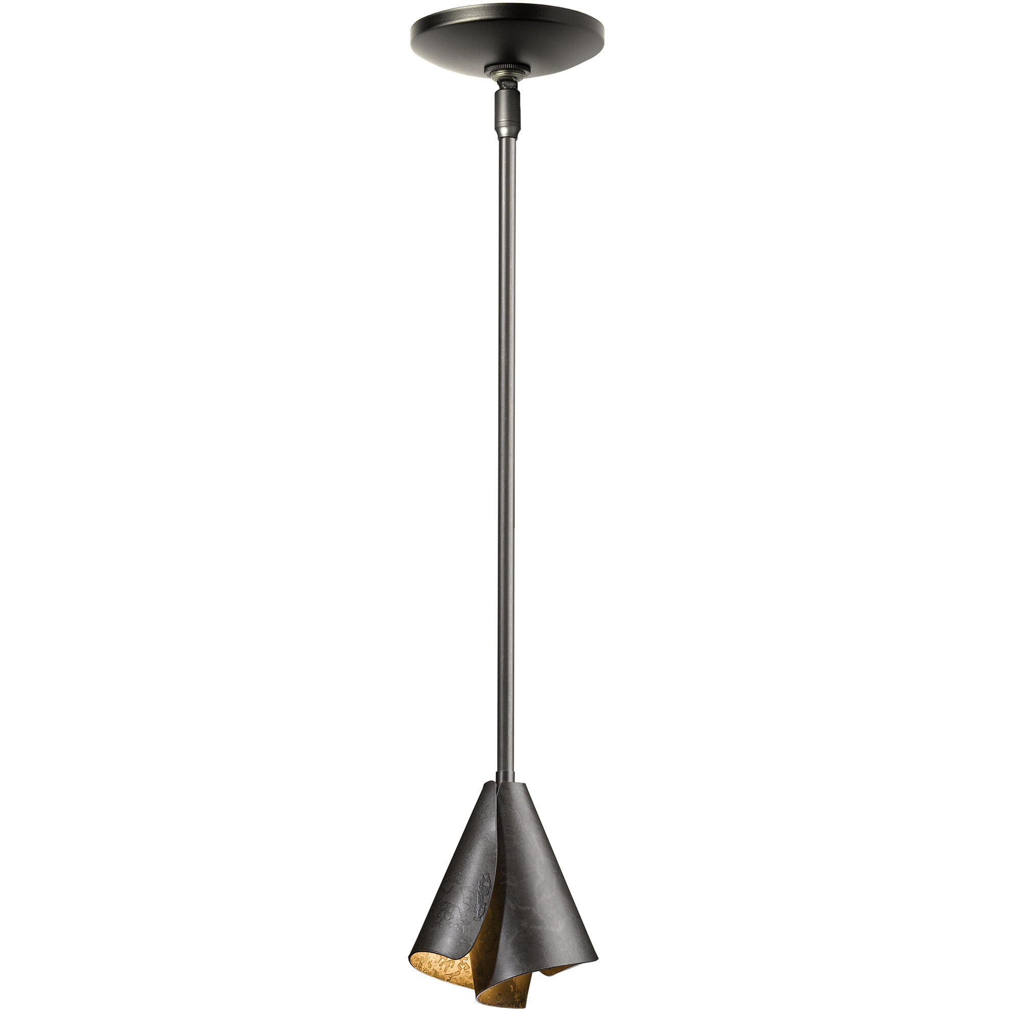 Mobius 1 Light 5 inch Dark Smoke Mini Pendant Ceiling Light