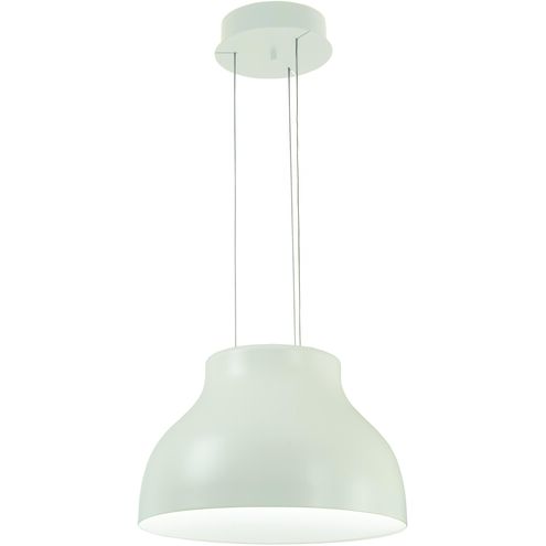 Kettle Up LED 16.75 inch Matte White Pendant Ceiling Light