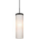 Friz 1 Light Black Pendant Ceiling Light
