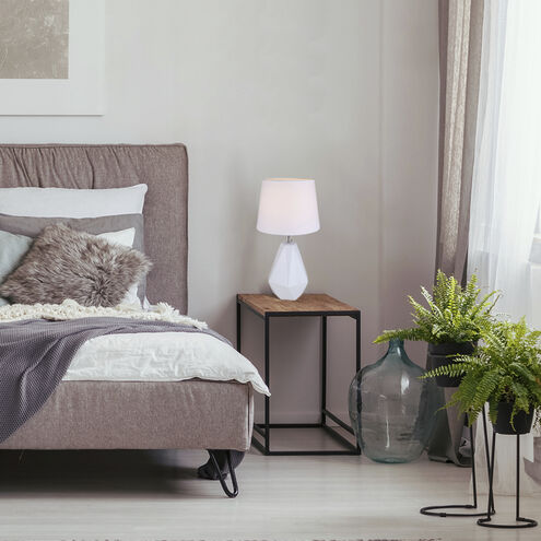 Persei 25 inch 100.00 watt Mustard Yellow and Chrome Table Lamp Portable Light