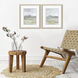 Landscapes Blue and Green and Gray and Neutral Framed Art