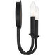 Stone Canyon Sconce Wall Light in Black
