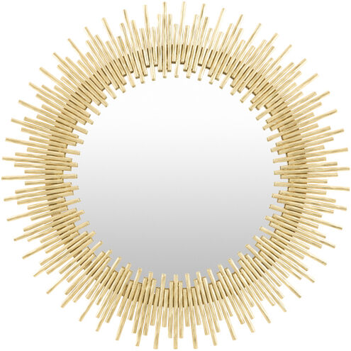Auriga 38 X 38 inch Gold Leaf Wall Mirror