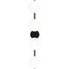 ED Ellen DeGeneres Lune 4 Light 37.38 inch Aged Iron Vanity Light Wall Light