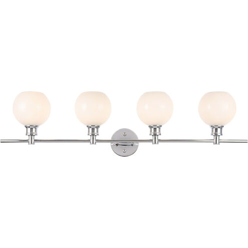 Collier 4 Light 38 inch Chrome Wall sconce Wall Light