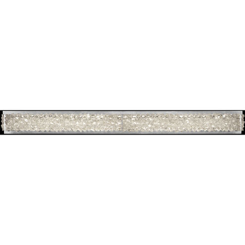 Arctic Halo 2 Light 49.6 inch Silver Bath Vanity Light Wall Light