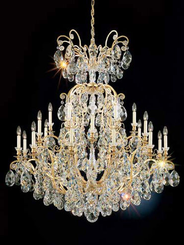 Renaissance 25 Light 45 inch Heirloom Gold Chandelier Ceiling Light in Heritage