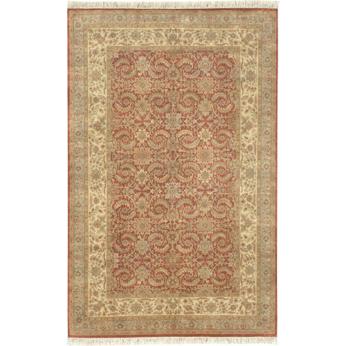 Heirloom 36 X 24 inch Rust, Tan, Medium Gray Rug