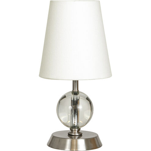 Bryson 13 inch 40.00 watt Satin Nickel Mini Accent Lamp Portable Light