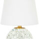 Bulle 15 inch 60.00 watt Clear Mini Lamp Portable Light