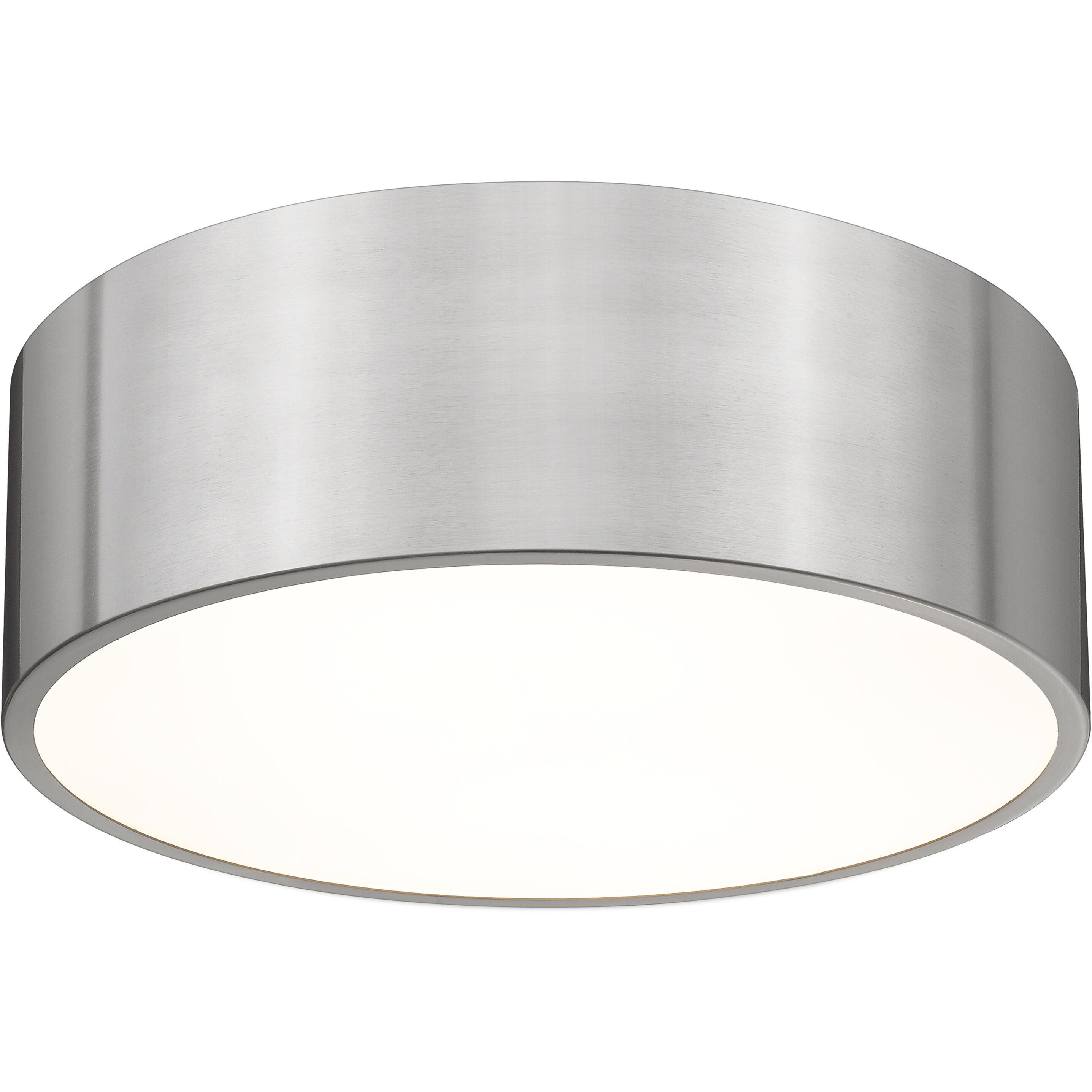 Harley 3 Light 16 inch Brushed Nickel Flush Mount Ceiling Light